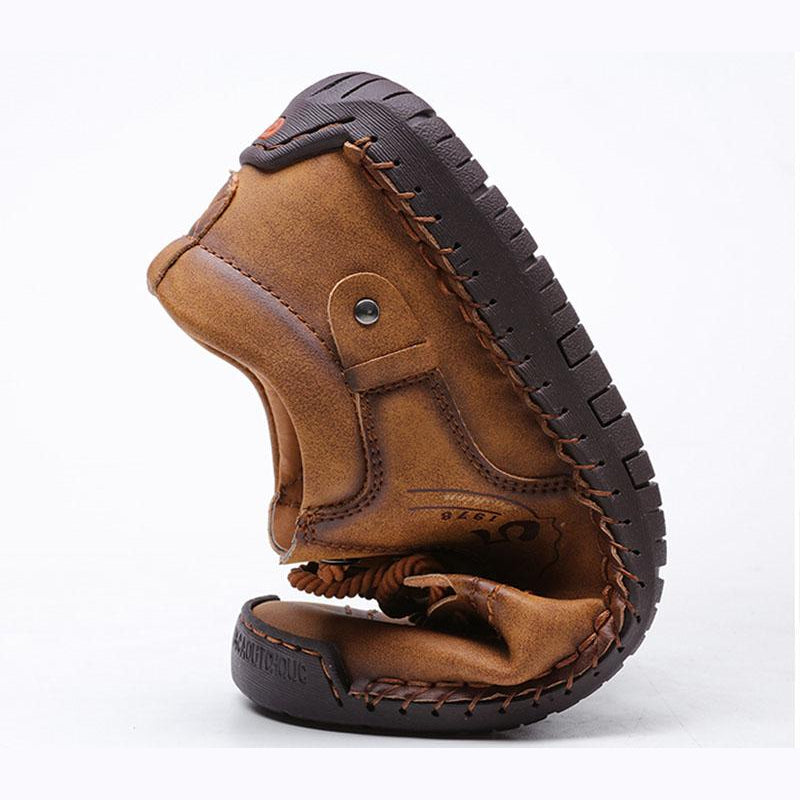 Bazar Belevita - Tênis Masculino Casual Couro - Lincoln