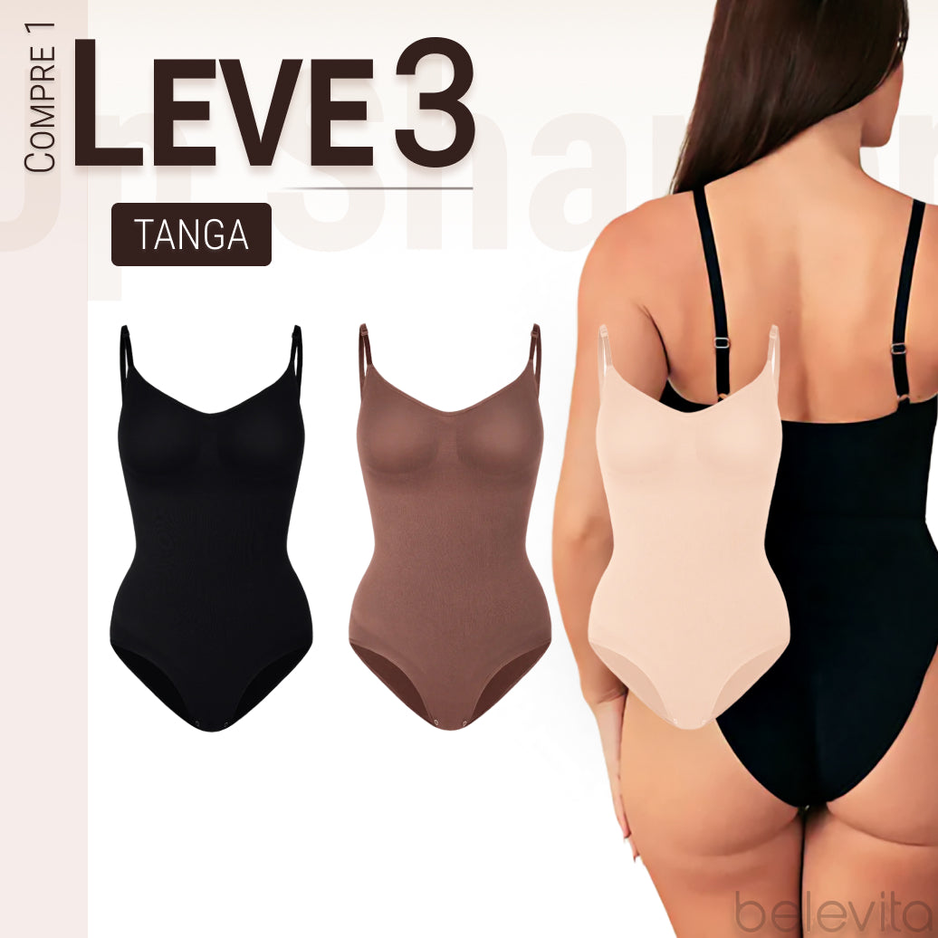 Body Modelador - Up Shaper | PAGUE 1 LEVE 3 + Brinde Calcinha Modeladora