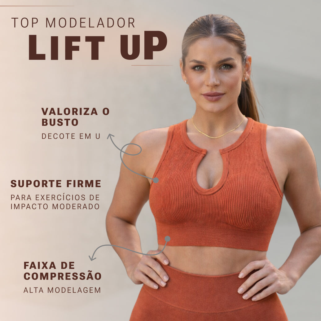 Sutiã esportivo - Top Modelador LIFT UP