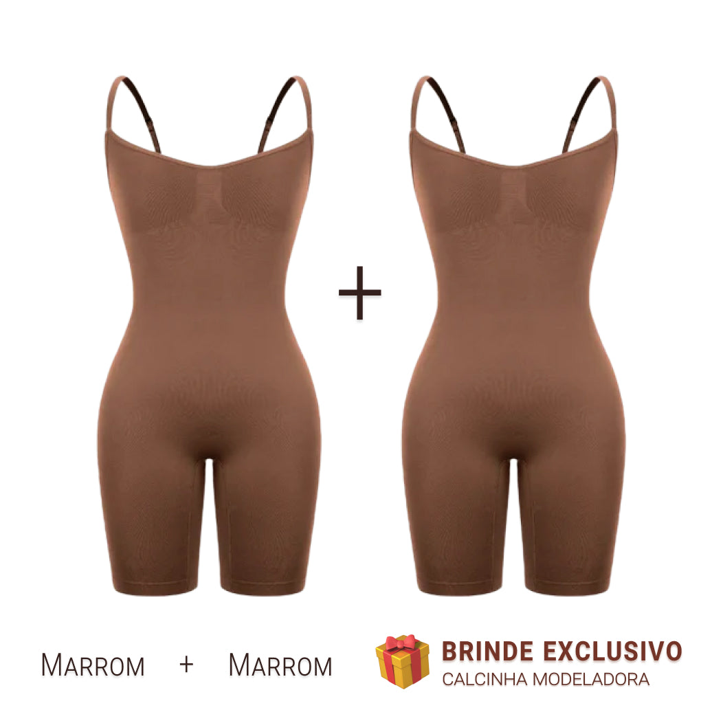 Body Modelador - Up Shaper - Compre 1 Leve 2 + Brinde Calcinha Modeladora