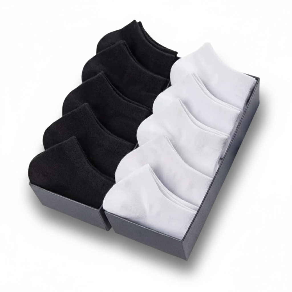 Kit 5 pares de Meia Confort Soquete